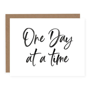 One Day at a Time Card