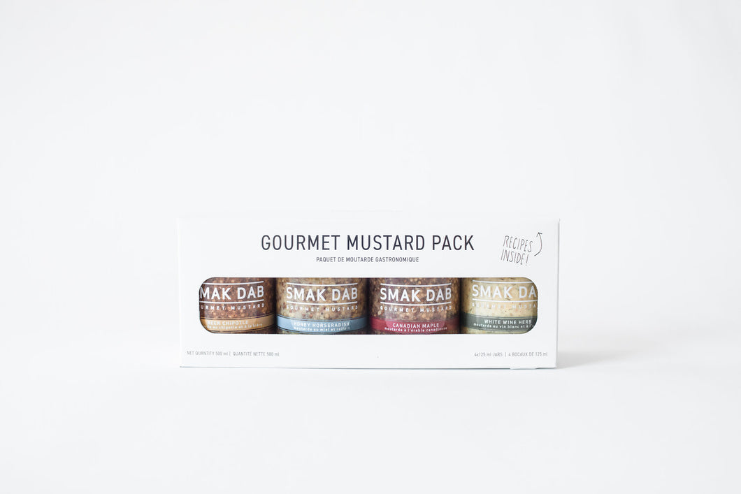 Smak Dab Gourmet Mustard Sample Pack
