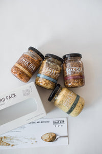 Smak Dab Gourmet Mustard Sample Pack
