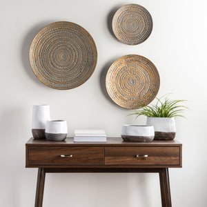 Corsica Ceramic Crackle 2 Tone Oval Pot Short