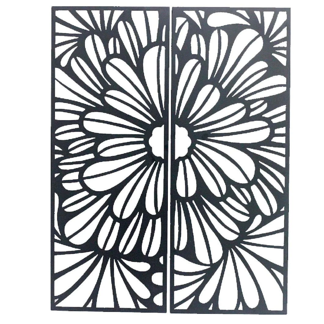 Floral Cut Out Wall Art
