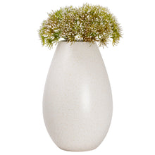 Load image into Gallery viewer, Parker Specked Glaze 11.5h&quot; Ceramic Bulb Vase
