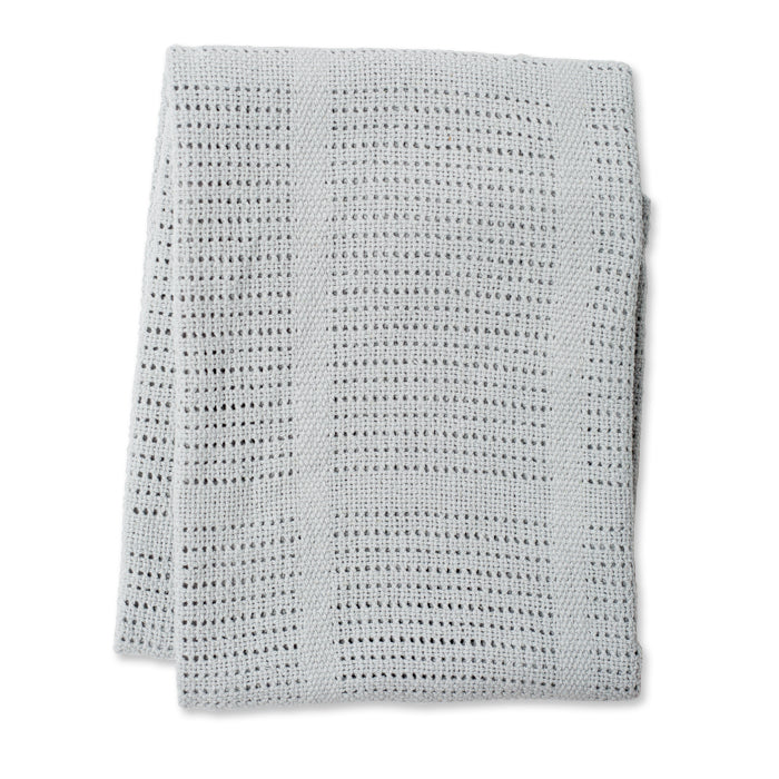 Lulujo Cellular Blanket - Grey