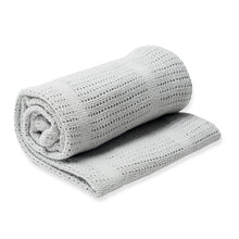 Load image into Gallery viewer, Lulujo Cellular Blanket - Grey
