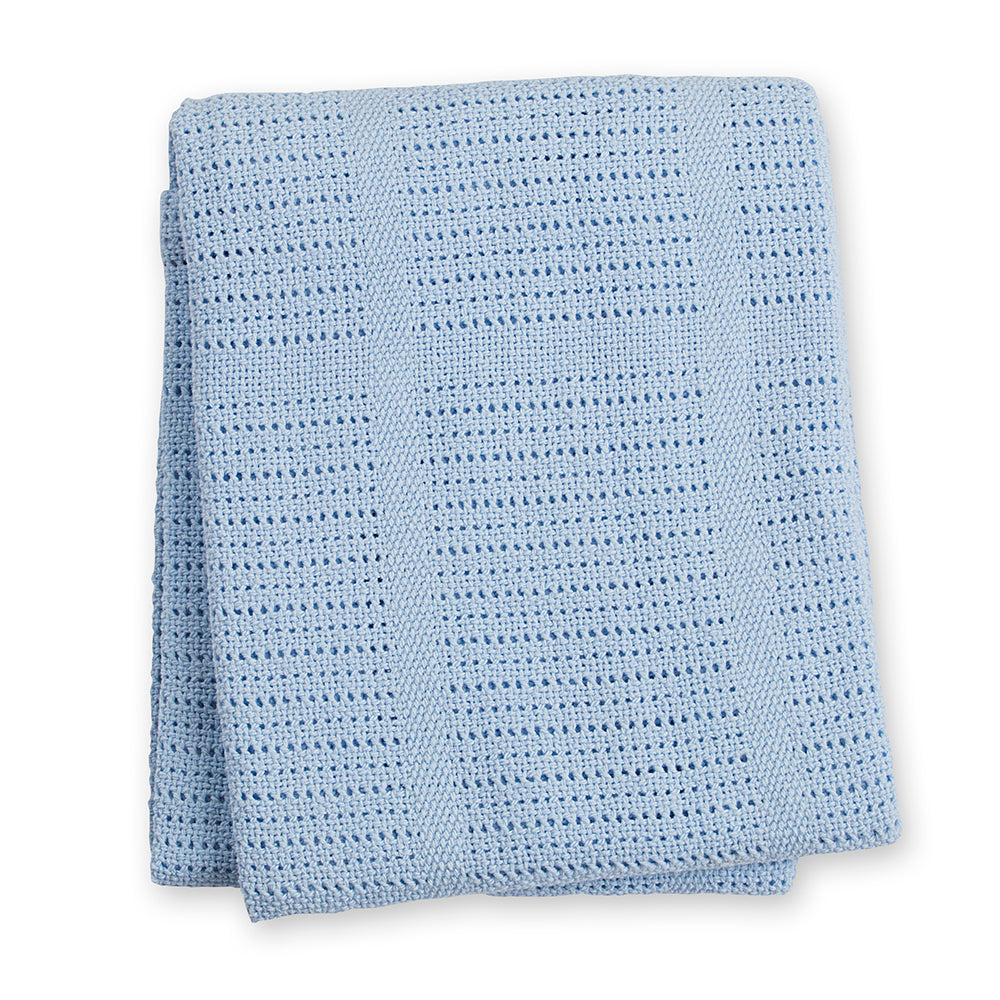 Lulujo Cellular Blankets - Blue