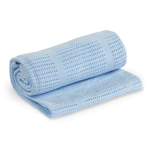 Lulujo Cellular Blankets - Blue