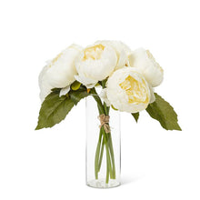 Load image into Gallery viewer, Peony Bouquet, White
