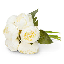 Load image into Gallery viewer, Peony Bouquet, White
