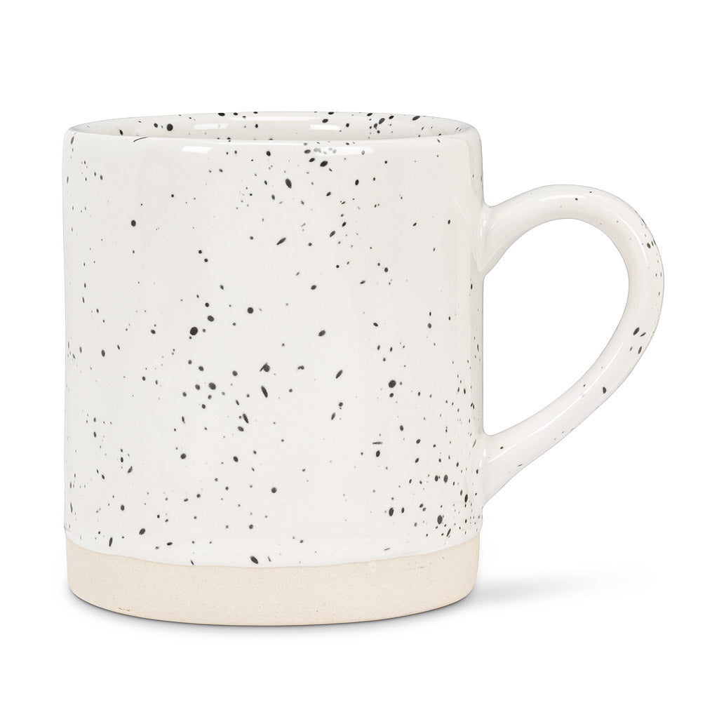 White Speckled Mug