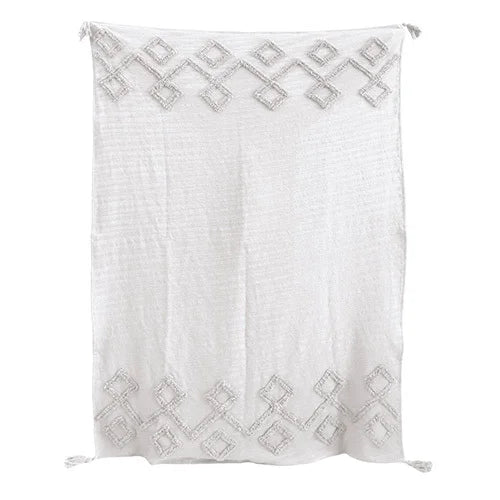 Slub Tassel Throw