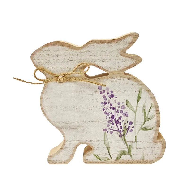 Lavendar Standing Bunny