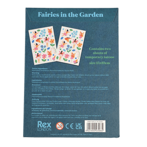 Fairies in the Garden Temporary Tattoos