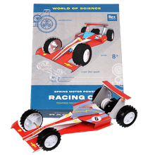 Load image into Gallery viewer, Make Your Own Spring Motor-Powered Racing Car
