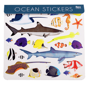 Ocean Stickers (3 Sheets)