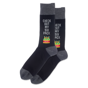 Check Out My 6 Pack Mens Socks