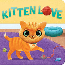 Load image into Gallery viewer, Kitten Love Finger Puppet Board Book
