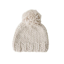 Load image into Gallery viewer, Beba Bean Chunky Knit Hat, Ivory
