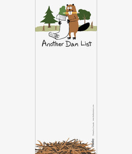 Another Dam List Magnetic Notepad