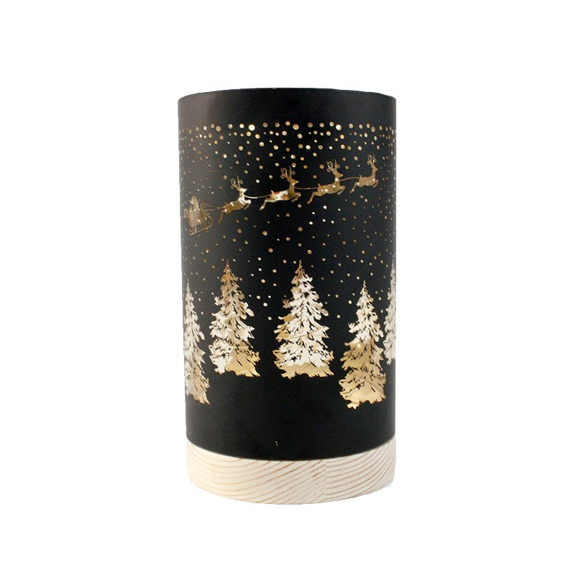 Santa's Sleigh Lantern, Short