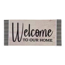 Load image into Gallery viewer, Wood Grain Welcome Sassafras Insert
