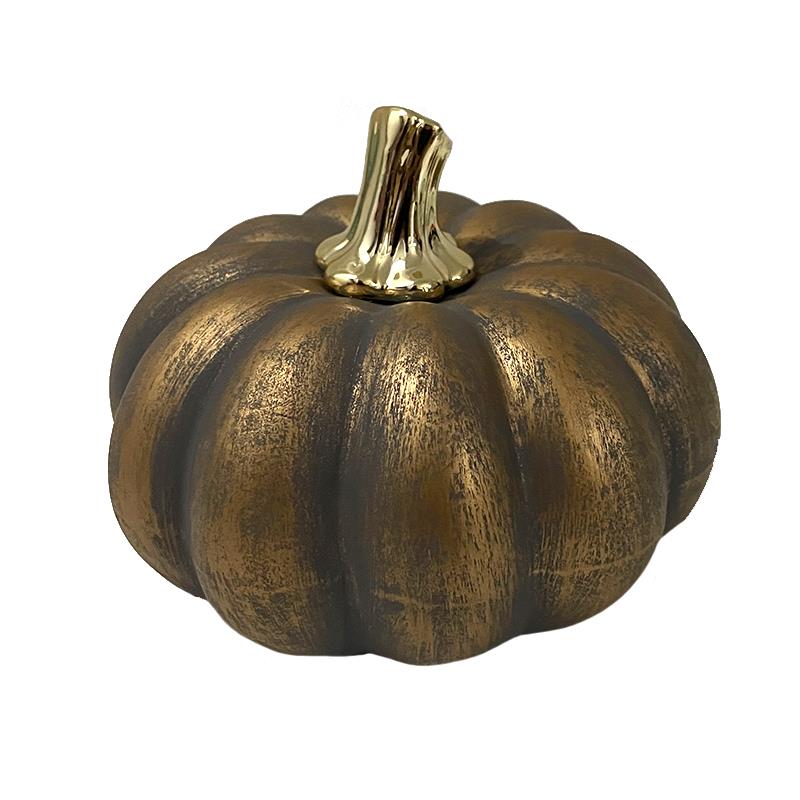 Bronzed Pumpkin, Round