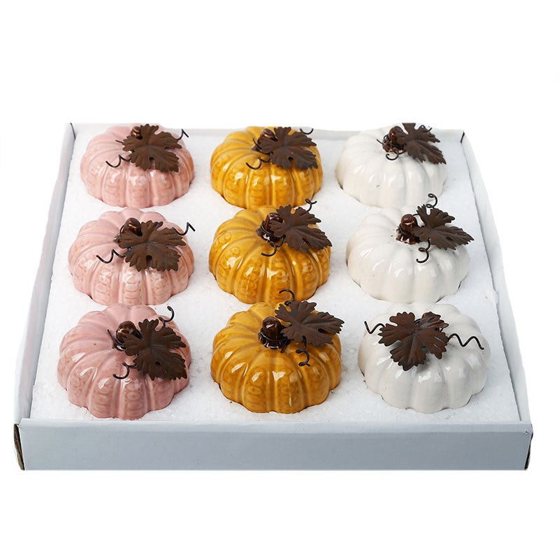 Mini Ceramic Pumpkins
