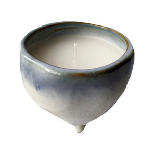 Serena Glazed Pottery Candle