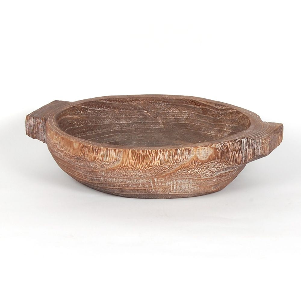 Handled Round Bowl