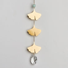Load image into Gallery viewer, Suncatcher- Botanical Leaf/Amazonite
