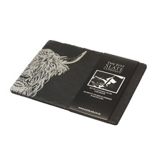 Load image into Gallery viewer, Highland Cow Slate Placemats, Set 2

