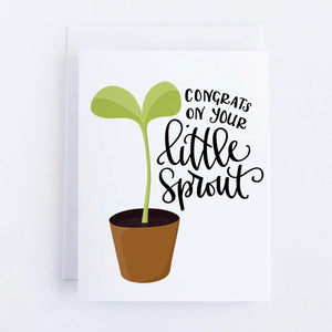 Congrats on Your Little Sprout Card