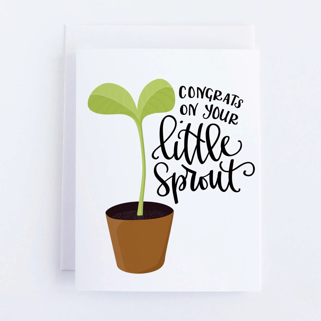 Congrats on Your Little Sprout Card
