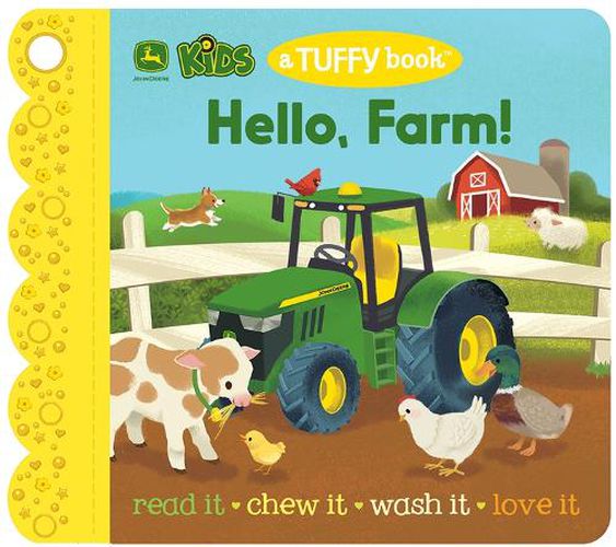 John Deere Hello, Farm! Tuffy Book