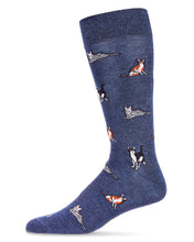 Load image into Gallery viewer, Hipster Cats Mens Bamboo Socks
