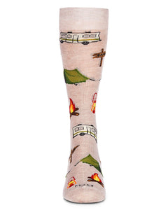 Happy Camper Mens Bamboo Socks