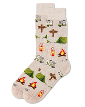 Load image into Gallery viewer, Happy Camper Mens Bamboo Socks

