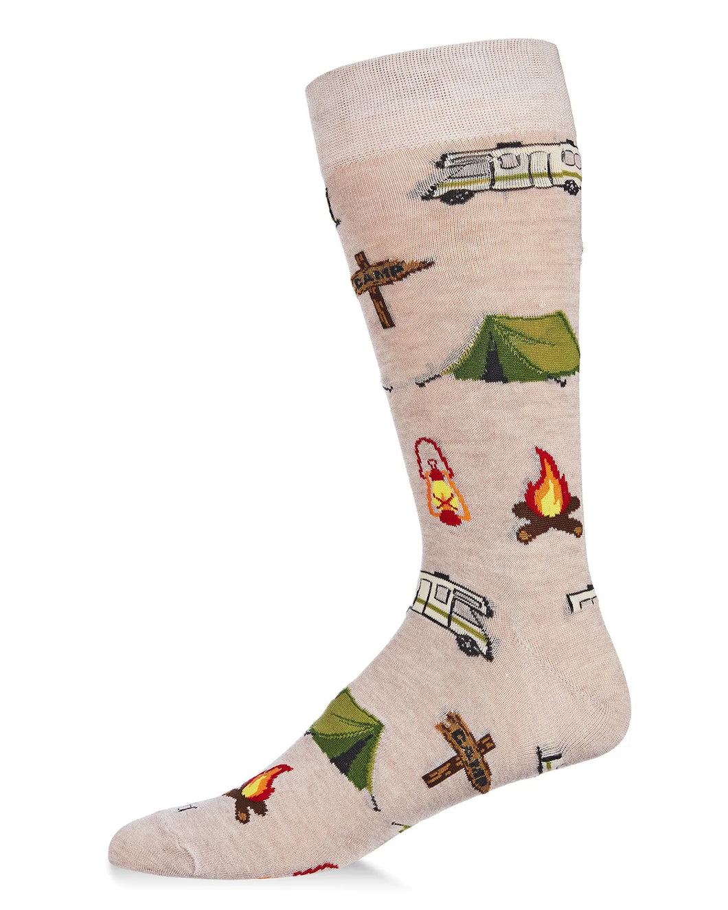 Happy Camper Mens Bamboo Socks
