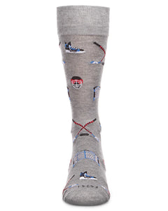 Hockey Lover Mens Bamboo Socks