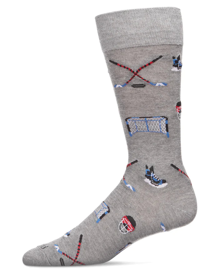 Hockey Lover Mens Bamboo Socks