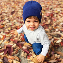 Load image into Gallery viewer, Babyfied Apparel - Classic Toque - Twilight Blue 6-24M
