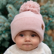 Load image into Gallery viewer, Babyfield Apparel - PomPom Toque - Light Pink
