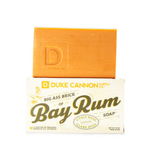 Load image into Gallery viewer, Duke Cannon Bay Rum Big Ass Brick of Soap
