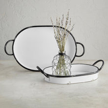 Load image into Gallery viewer, Oval Metal Tray
