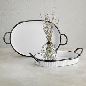 Oval Metal Tray
