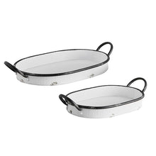Load image into Gallery viewer, Oval Metal Tray

