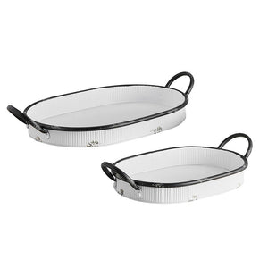 Oval Metal Tray