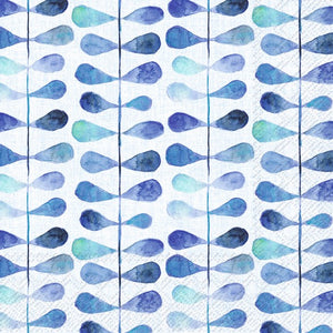 All About Blue Cocktail Napkin