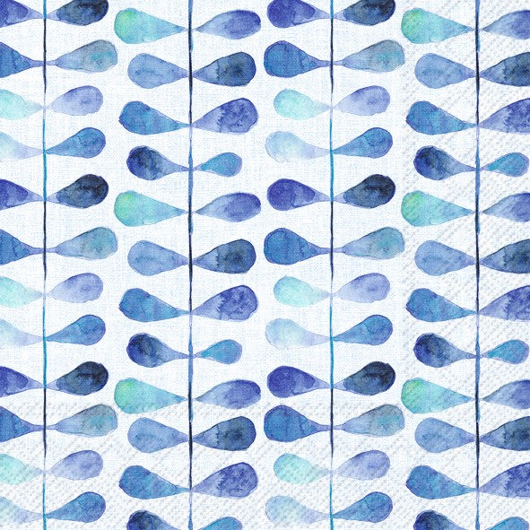 All About Blue Cocktail Napkin