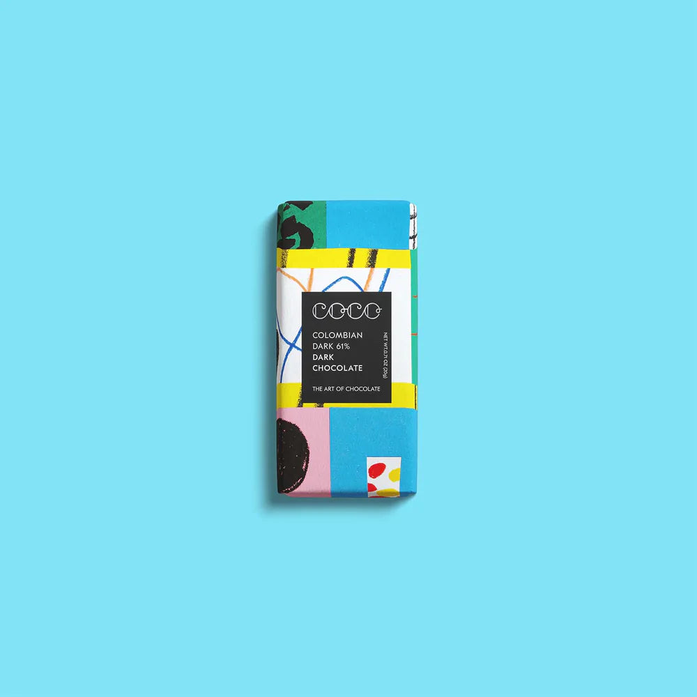 Coco Chocolatier Colombian Dark 61% Mini Bar