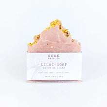 Load image into Gallery viewer, Lilac Soap: Soak Bath Co
